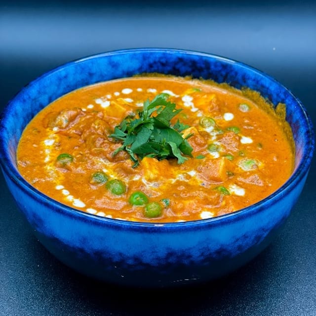 Mattar Paneer.