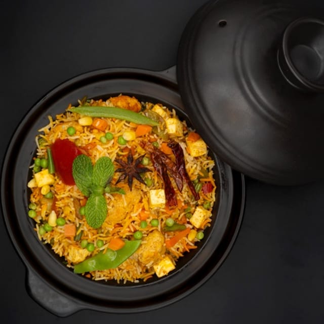 Veg Biryani.