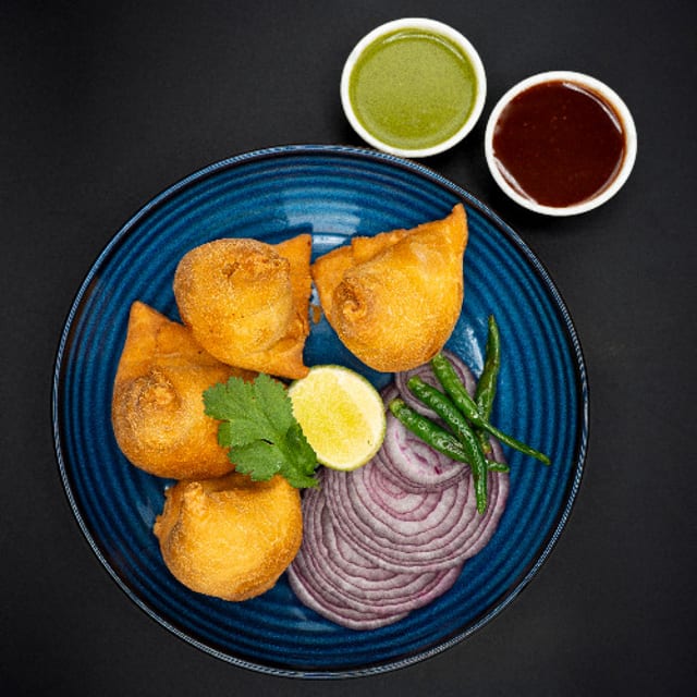 Veg Samosas.