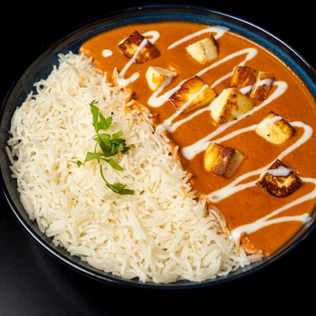 Butter Paneer Masala Bowl.