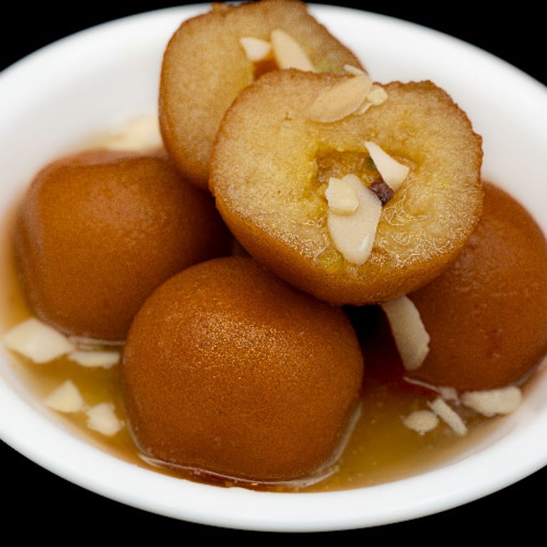 Indulge in our gulab jamun