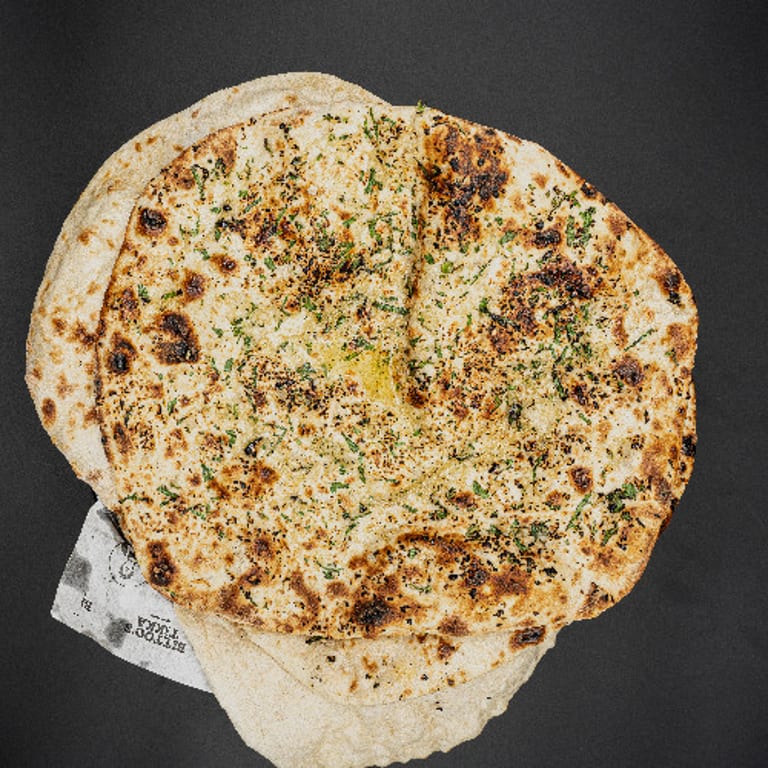 Savor our fresh naan