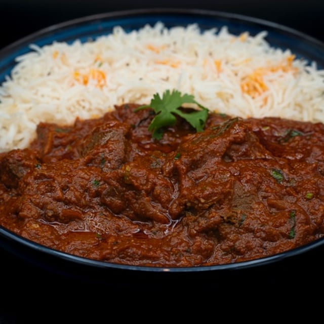 Traditional Lamb Curry.