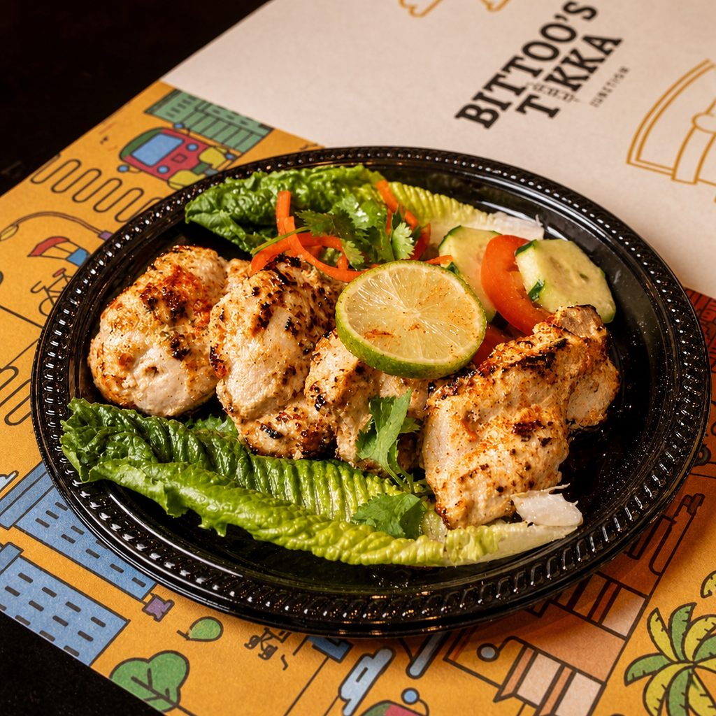 Chicken Malai Tikka.