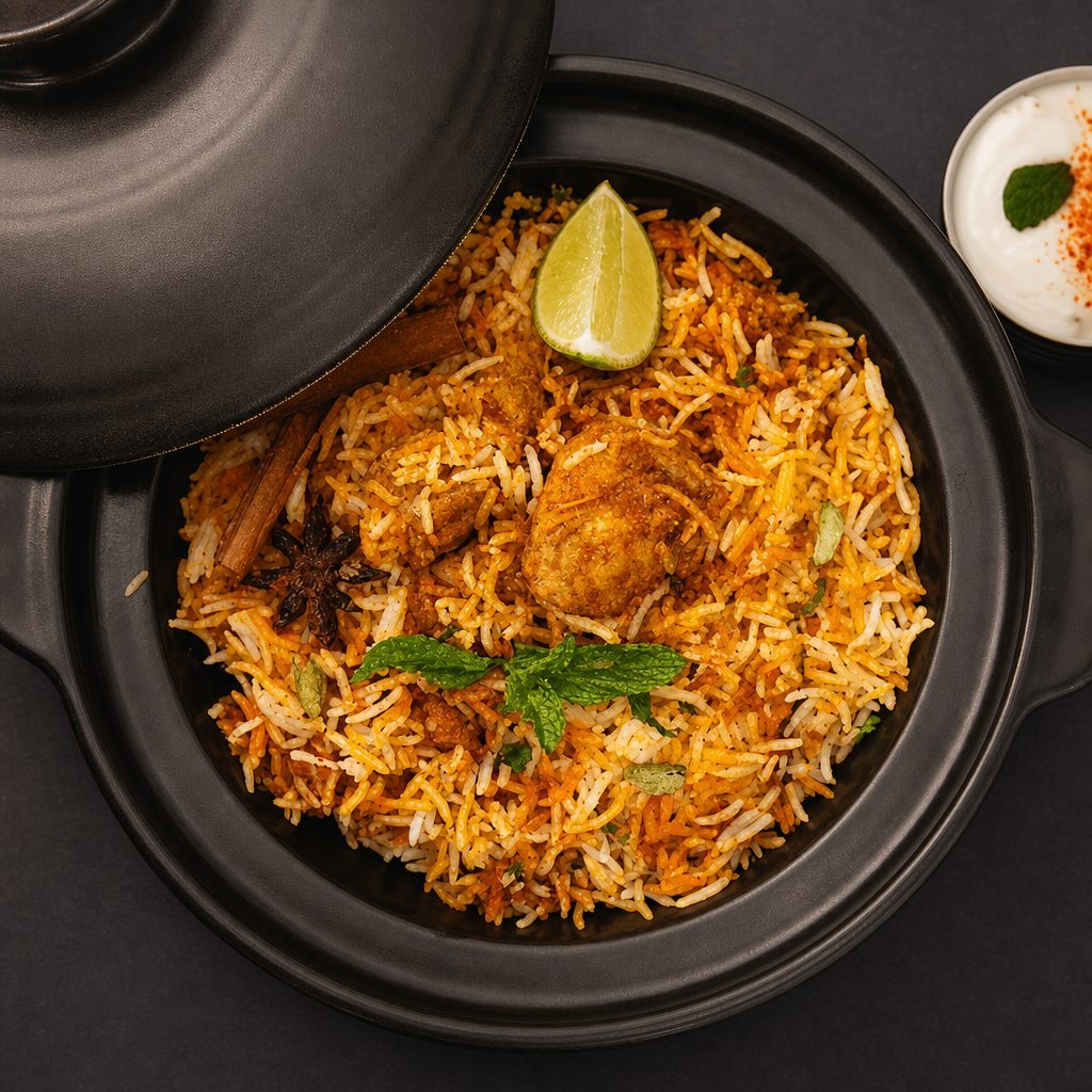 Chicken Biryani.