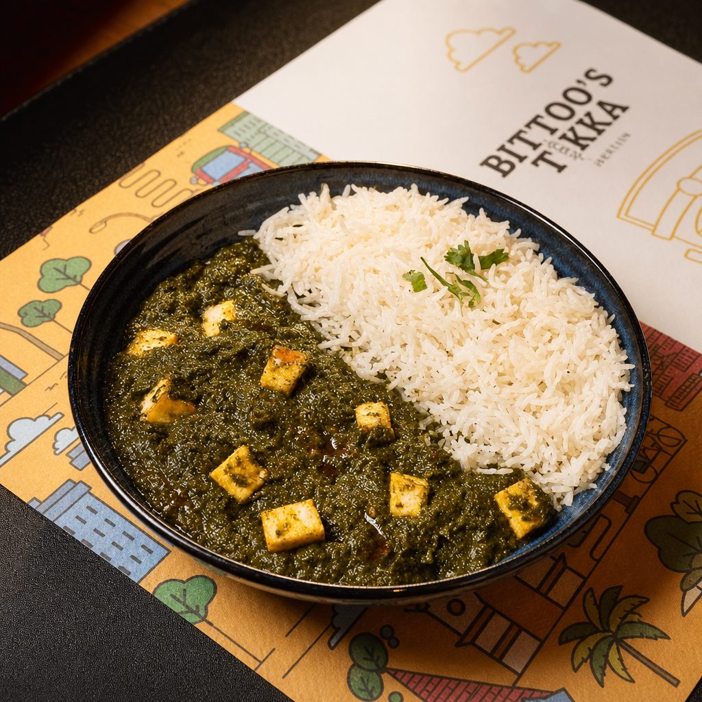 Palak Paneer.